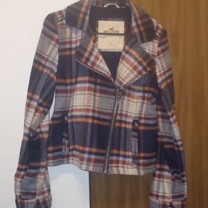 Hollister Plaid Jacket